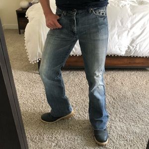 7 for all Mankind A pocket boot cut jeans 32x34